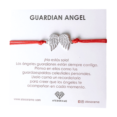 Pulsera Hilo Seda Twins Roja - Atesorame