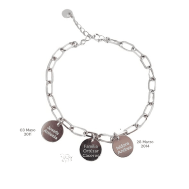 Pulsera Chain Personalizada - Atesorame