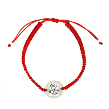 Pulsera Tejida Roja - Atesorame