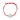 Pulsera Hilo Medalla 18mm roja - Atesorame