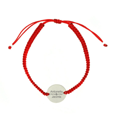 Pulsera Tejida Roja - Atesorame