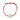 Pulsera Hilo Medalla 18mm roja - Atesorame