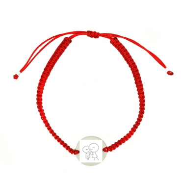 Pulsera Tejida Roja - Atesorame