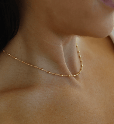 Choker Melissa M Gold - Atesorame