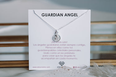 Collar Ángel de la Guarda Plata Petite - Atesorame