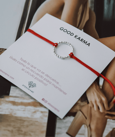 Pulsera Good Karma Hilo Rojo - Atesorame