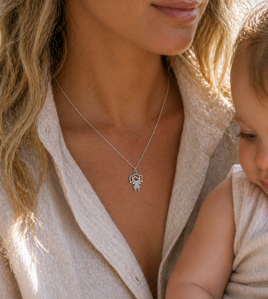 Collar Niña Plata