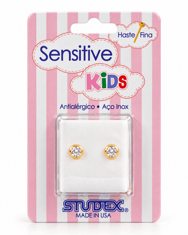 AROS SENSITIVE KIDS - BISEL ZIRCONIA 3MM - Atesorame
