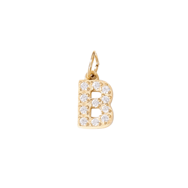 Charm Inicial Shine Gold - Atesorame