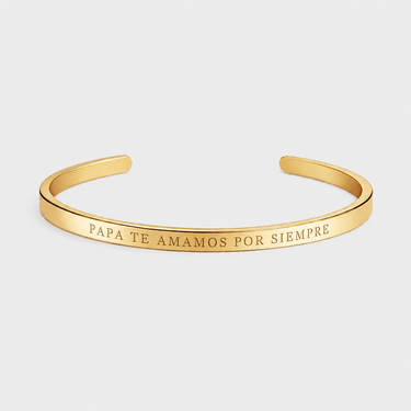 Esclava Personalizada 4mm Gold