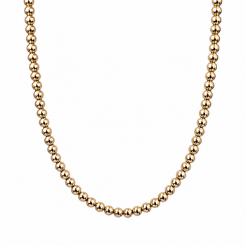 Collar Ball 5mm oro 14k - Atesorame