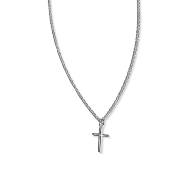 COLLAR CRUZ SILVER - Atesorame