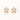 AROS SENSITIVE KIDS - ESTRELLA GLITTER BLANCA - Atesorame