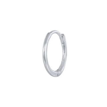 Argolla Mini Denise Unidad Silver 13mm - Atesorame