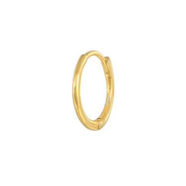 Argolla Mini Denise Unidad Gold 13mm - Atesorame