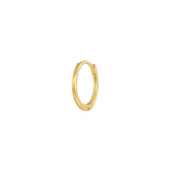 Argolla Mini Denise Unidad Gold 9mm - Atesorame