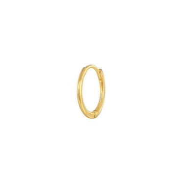 Argolla Mini Denise Unidad Gold 9mm - Atesorame