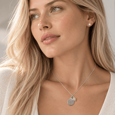 Collar Padre Nuestro Silver - Atesorame