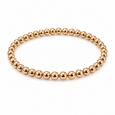 Pulsera Ball 5mm oro 14K - Atesorame