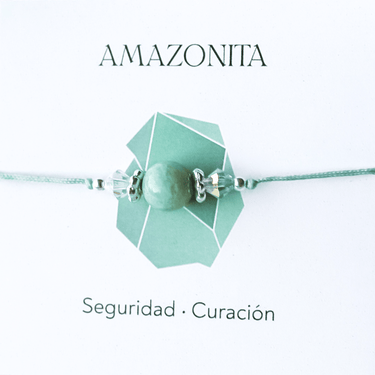 Pulsera Hilo Soul Stone Amazonita - Atesorame