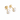 Abridores Tope Rosca Perla Cultivada Pistilo 4mm oro 18K - Atesorame