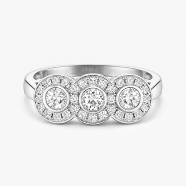 Anillo Moissanita Royalty - Atesorame