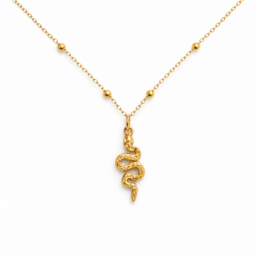 Collar Snake Gold - Atesorame
