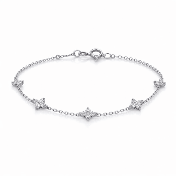 Pulsera Good Luck Charms Plata - Atesorame
