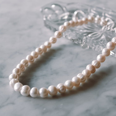 Choker Pearl Lady Di - Atesorame