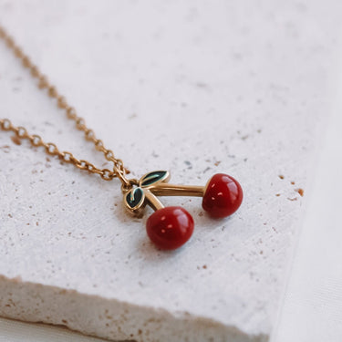Collar Cherry - Atesorame