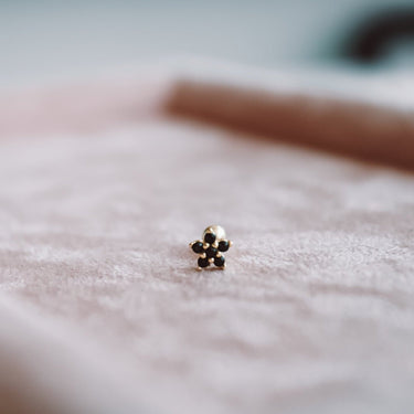 Piercing Mona Black Gold - Atesorame