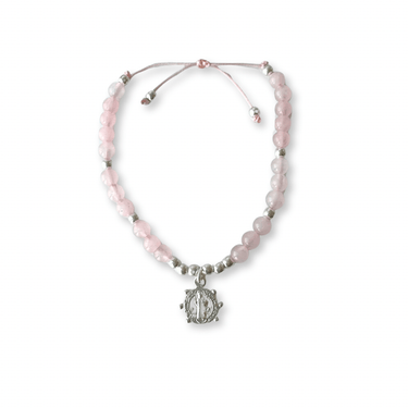 Pulsera kids Cuarzo Rosa San Benito - Atesorame