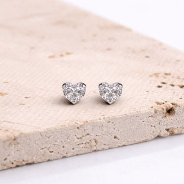 Aros Punto de Luz Mini Heart Shine - Atesorame