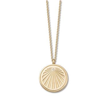 Collar Relicario Sun Gold - Atesorame