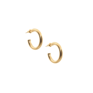 Argollas vintage gold 25 mm - Atesorame