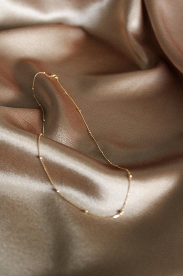 Collar Melissa Oro Amarillo 18K - Atesorame