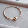 Pulsera Domo oro 14K - Atesorame
