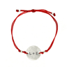 Red 18mm Medal Thread Bracelet - Atesorame