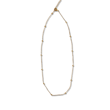 Cadena 45 cm Dots Acero