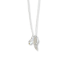 Collar Guardian Angel Cristal Plata - Atesorame