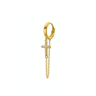 Argolla Cross Shine Unidad Gold - Atesorame
