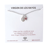 Pulsera Virgen de los Rayos Rubí Plata - Atesorame