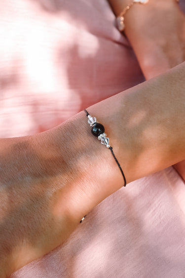 Pulsera Hilo Soul Stone Onix - Atesorame