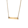 Personalized London Gold Necklace - Atesorame
