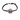 Pulsera Tejida Negra - Atesorame