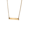 Collar Personalizado London Gold - Atesorame