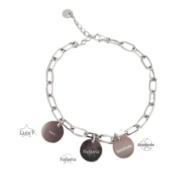Pulsera Chain Personalizada - Atesorame