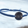Pulsera Personalizada Tejida Azul - Atesorame