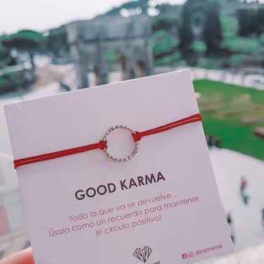 Pulsera Good Karma Hilo Rojo