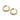 Argollas Oro 18k - 10 mm - Atesorame
